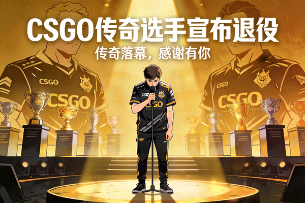 CSGO传奇选手宣布退役